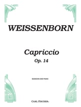 CAPRICCIO OP 14 BASSOON SOLO cover